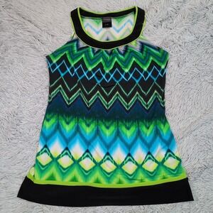 J.T.B.‎ Shirt Womens M Blue Tank Top Soft Stretch Comfort Casual Athletic